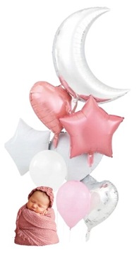 Balony Witaj W domu Zestaw balonów Powitanie Szafran Limited Balonowy Raj