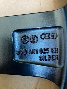 AUDI RS3 AUDI SPORT ДИС 8JX19 ET49 8V0601025FA