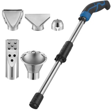 Горелка для сорняков BLAUPUNKT HG6010 Тепловая пушка с удлинителем 2000 Вт