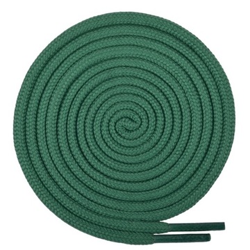 GLANY 3 - dziurkowe SZNUROWADŁA ZIELONE 65 cm