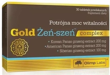 OLIMP GOLD ŻEŃSZEŃ COMPLEX GINSENG LIBIDO 30tabl.
