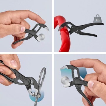 Прецизионные регулируемые плоскогубцы Трубный ключ Cobra XS 100 мм KNIPEX 87 00 100