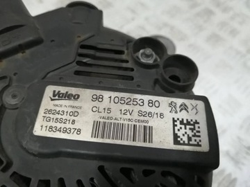 ALTERNÁTOR 1.6 BLUE HDI JUMPY EXPERT SCUDO 3 III PROACE II