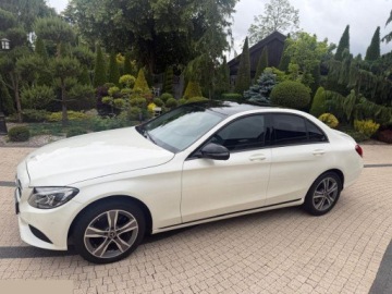 Mercedes Klasa C W205 Limuzyna 200 184KM 2017 Mercedes-Benz Klasa C 200 9G-TRONIC Exclusive 2.0 benzyna 184KM 2017r, zdjęcie 10