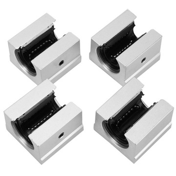 4 sztuk SBR16UU 16mm liniowe łożysko kulkowe blok