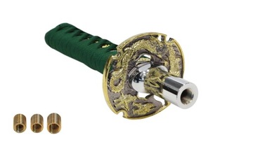 HLAVICE PÁKY ŘAZENÍ SAMURAI ZELENÁ 15CM