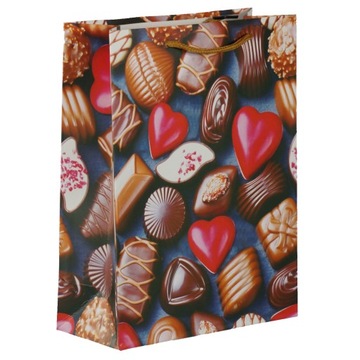 Torebka prezentowa 24x18 cm Dzień Babci i Dziadka
