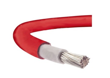 PRZEWÓD KABEL FOTOWOLTAICZNY SOLARNY 1 x 10 mm2 CZERWONY 1mb