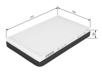 BOSCH FILTR KABINY