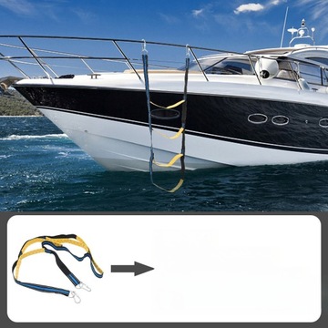 DRABINKA KAJAKOWA SKŁADANA WISZĄCA DOK NYLON PU