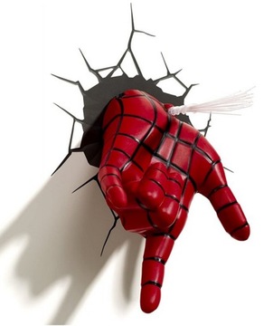 НАСТЕННЫЙ НОЧНИК ЧЕЛОВЕКА-ПАУКА MARVEL GLOVE