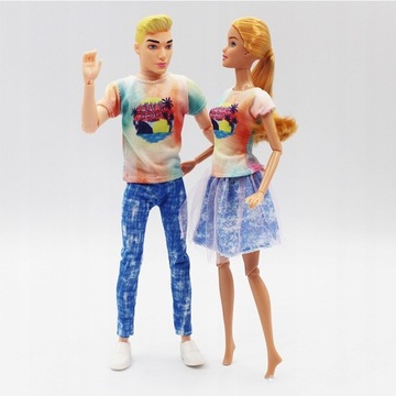 4 шт./лот, семейные куклы, набор для пары Кен и жена, мама