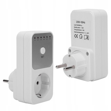 Timer Przełącznik gniazda zasilania Wtyczka