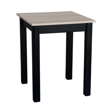 STÓŁ KUCHENNY STOLIK 60x60 CZARNY KOLOR DO WYBORU