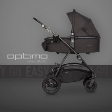 Люлька для коляски EASY GO Optimo + базальтовый ящик для хранения