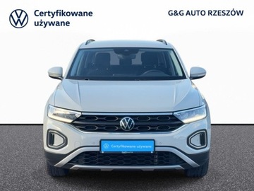 Volkswagen T-Roc I SUV Facelifting 1.5 TSI ACT 150KM 2023 Volkswagen T-Roc 1,5 TSI 150 KM Life DSG, Serwis ASO, Gwarancja, FV23 1.5, zdjęcie 5