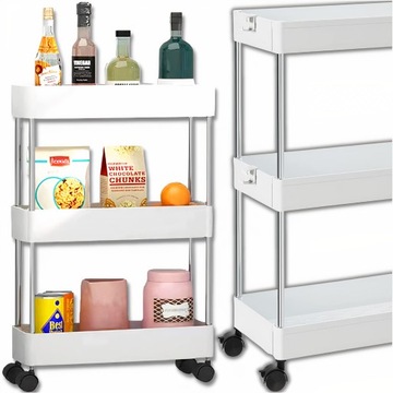 МОБИЛЬНЫЙ ШКАФ НА КОЛЕСАХ ПОЛКА ДЛЯ ВАННОЙ ПОЛКИ