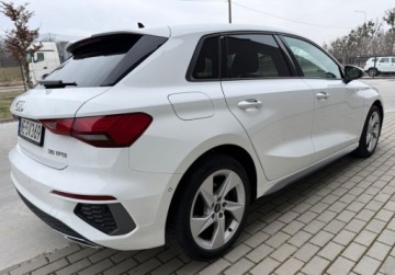 Audi A3 8Y 2022 Audi A3 Sportback salon PL FV VAT 23 S Line panorama 1.5 Hybryda, zdjęcie 7