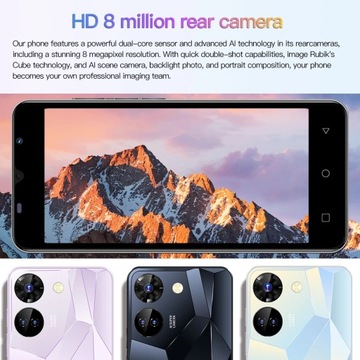 Android-смартфон C20 Pro, 7,3 дюйма, 16 ГБ ПЗУ, 1 ТБ ОЗУ