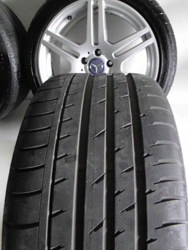 4× DISK HLINÍK MERCEDES-BENZ OE 8.5" X 18" 5X112 ET 48