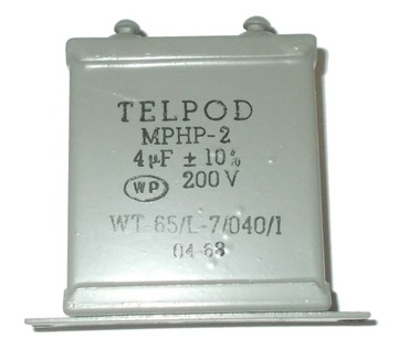 KONDENSATOR _ PIO AUDIO __ MPHP-2 __ 4uF 200V