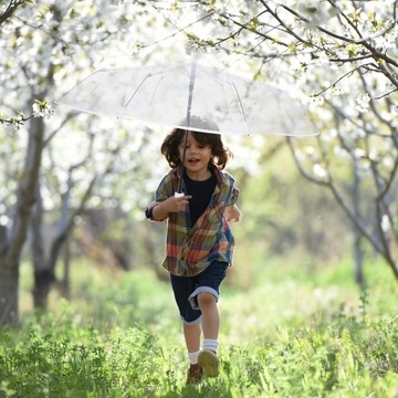 ПОЛНОСТЬЮ АВТОМАТИЧЕСКИЙ ПРОЗРАЧНЫЙ ЗОНТ 88.00X88.00X53.00CM