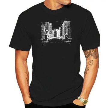 New York Guys City Cotton for Men unisex cotton T-Shirt Koszulka