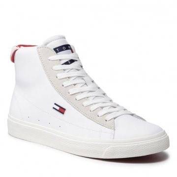 TOMMY HILFIGER SKÓRZANE SNEAKERY ROZMIAR 39