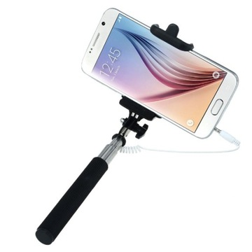 ДЕРЖАТЕЛЬ ДЛЯ СЕЛФИ-ПАЛКИ МОНОПОД С ТЕЛЕФОННЫМ КАБЕЛЕМ