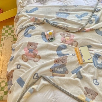 Koce do rzucania, ciepłe koce z puszystej mikrofibry, miękki koc polarowy