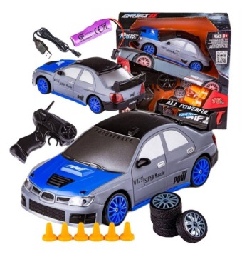 RC Drift Car Удаленно контролируется для дрейфа 1:24 2,4 ГГц 4WD