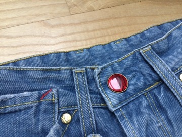 Modne damskie jeansy Levi's - 29/32 - pas: 80 !