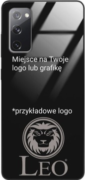 ETUI LEO WŁASNA GRAFIKA LOGO ZDJĘCIE CASE OBUDOWA AKRYL do GALAXY S20 FE