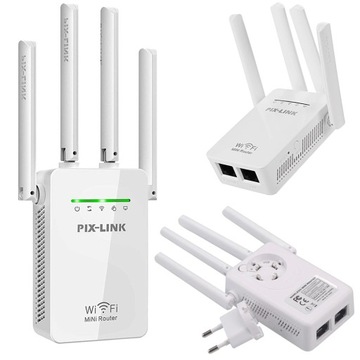 Wzmacniacz sygnału Wi-Fi PixLink LV-WR09