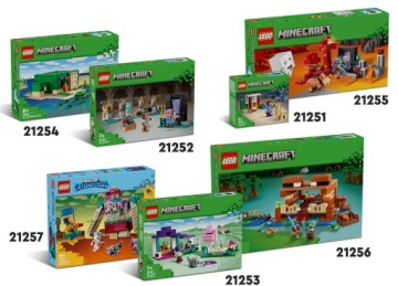 LEGO MINECRAFT Домик-лягушка 21256