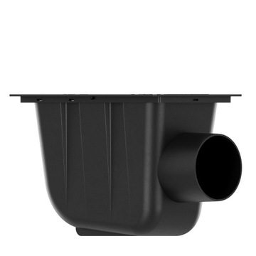 БОКОВОЙ УДАЛЕНИЕ ЖЕЛОБА, смотровая камера, ЧЕРНЫЙ очиститель желоба