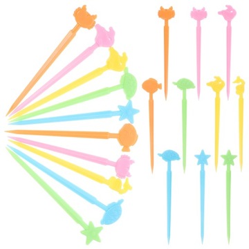 Пластиковые ножи для фруктов Вилки 40 шт.