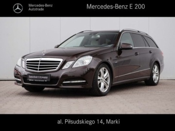 Mercedes Klasa E W212 Kombi 200 CGI BlueEFFICIENCY 184KM 2010 Mercedes-Benz Klasa E 1.8 Benzyna 184KM