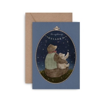 Листівка для особливого дідуся Grandpa Bear Grupa Kreatywna