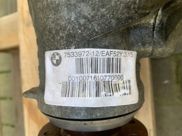 BMW E90 E91 E92 X1 E84 NÁPRAVA DIFER PŘEDNÍ XDRIVE 3.15 7533972