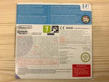 Диск WII SPORTS очень хорошо+ NINTENDO WII