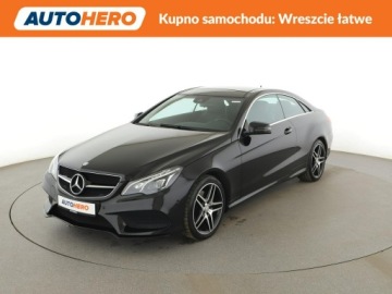 Mercedes Klasa E W212 Coupe Facelifting 250 211KM 2015 Mercedes E 250 FV23% automat skóra navi grzane