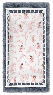 PRZEŚCIERADŁO DO ŁÓŻECZKA 160x80 Z GUMKĄ GRUBA BAWEŁNA 100% BABYMAM