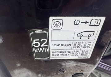 Renault ZOE II R135 136KM 2022 Renault Zoe 52kWh 2022r navi bateria na wlasnosc Elektryczny 135KM, zdjęcie 10