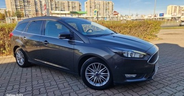 Ford Focus III Kombi Facelifting 1.0 EcoBoost 125KM 2018 Ford Focus Super Stan NawigacjaGrzane foteleTITANIUMZarejestrowany, zdjęcie 2