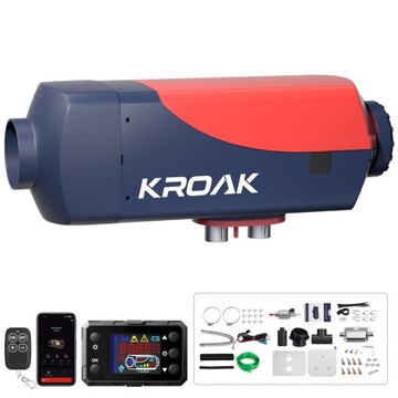 OGRZEWANIE POSTOJOWE 2KW 12/24V NAGRZEWNICA DIESEL BLUETOOTH APP