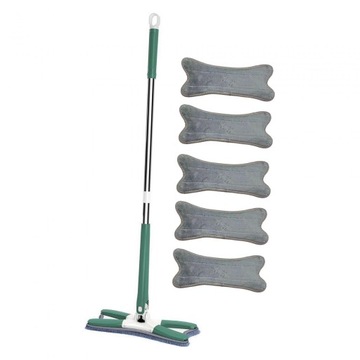 Швабра из микрофибры для паркетных полов и 5 швабр из микрофибры.