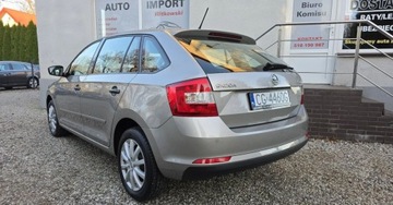 Skoda Rapid II Spaceback 1.2 TSI 105KM 2014 Skoda RAPID 1,2 benzyna 105 KM klima zarejestrowany 121 tys km 1.2 Benzyna, zdjęcie 4
