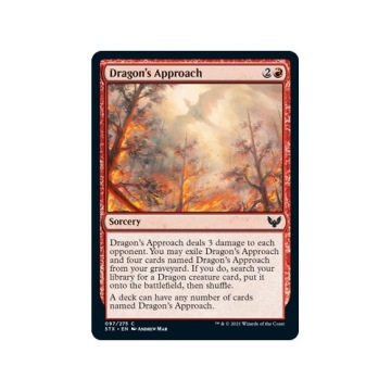 MTG Dragon's Approach