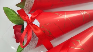 Róża z mydła Zakończenie roku dla nauczyciela Podziękowania